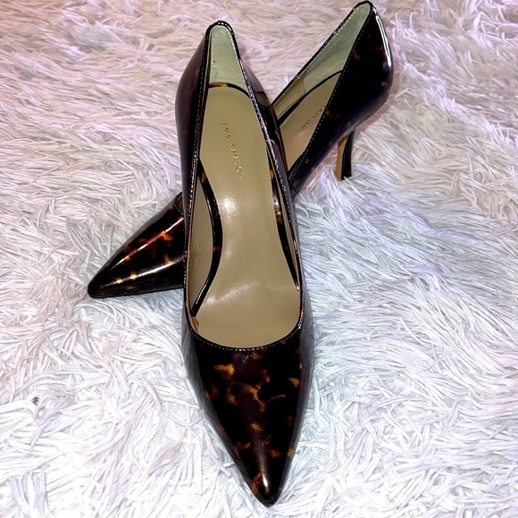 ANN TAYLOR Mila Tortoiseshell Print Pumps SIZE 6.5 Medium brand new - Picture 4 of 6